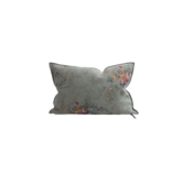 Coussin Lin Wabi Sabi Imprimé - Pompadour Nuage 40 x 60