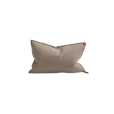 Coussin Vice Versa Toile Métis Upcyclée Nude