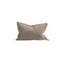 Coussin Vice Versa Toile Métis Upcyclée Nude