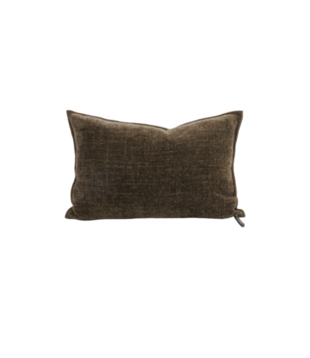 Coussin Chenille Visconti Bronze 40 x 60