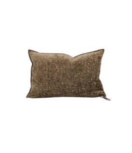 Coussin Vice Versa Chenille Pollock Méchée Bronze 40X60
