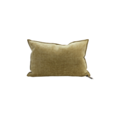 Coussin Chenille Visconti Chartreuse 40 x 60