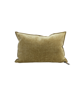 Coussin Chenille Visconti Chartreuse 40 x 60