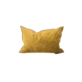 Coussin Vice Versa Velours Royal Ocre 40X60