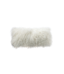MAISON DE VACANCES - Coussin Chèvre Tibet Blanc