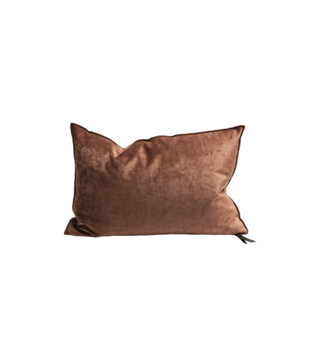 Maison de Vacances Coussin Vice Versa Velours Royal Argile 40x60