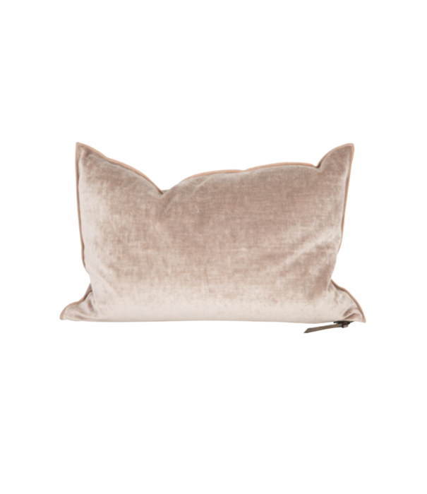Maison de Vacances Coussin Vice Versa Velours Royal Blush 40X60