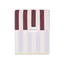 Plaid Tiles Lilas Bordeaux 140x190cm