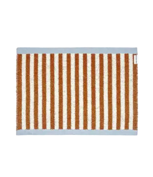 Tapis Stripe Terre 50 x 70 cm
