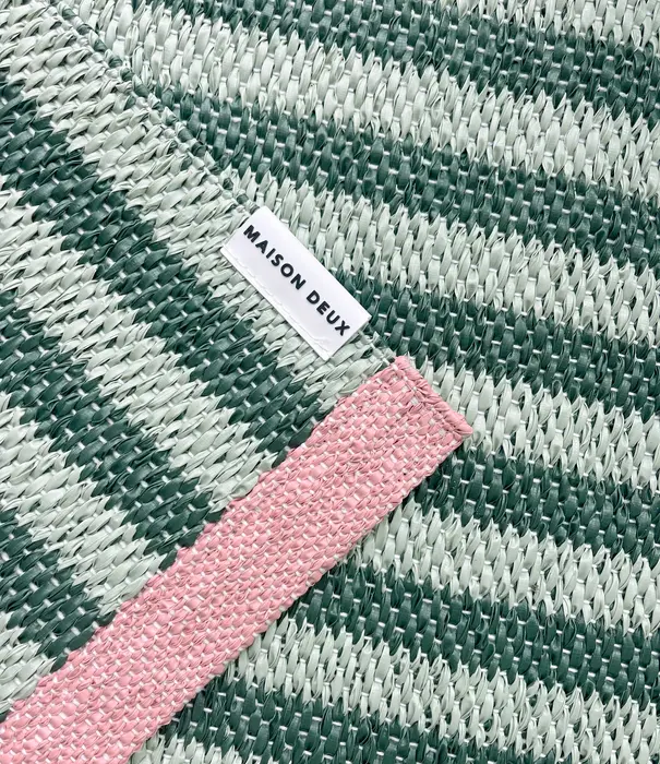 Tapis Stripe Cactus 50 x 70 cm