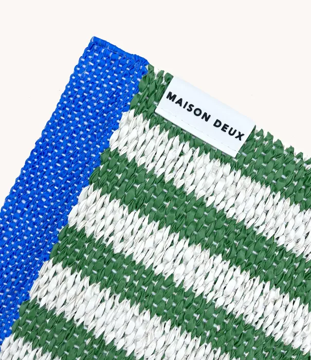 Tapis Stripe Herbe 50 x 70 cm