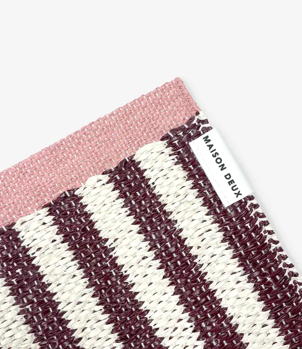 Tapis Stripe Grenade 50 x 70 cm