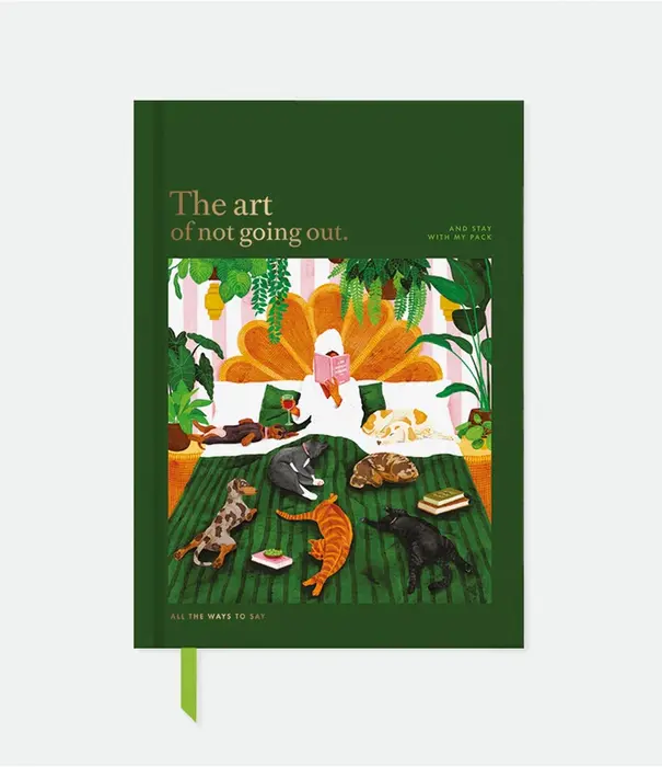 The Art Of Not Going Out - Carnet Rigide A5