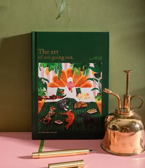 The Art Of Not Going Out - Carnet Rigide A5