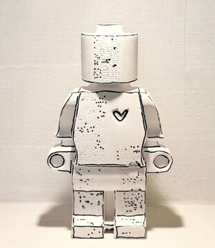 Donneur d'Amour - 3D 20cm