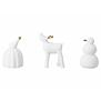 Figurines D'hiver · Lot De 3
