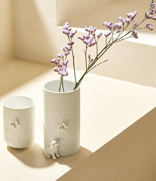 Rader Vase · Chien Assis