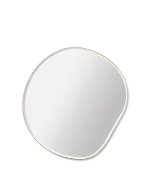 Miroir Pond - Petit Laiton