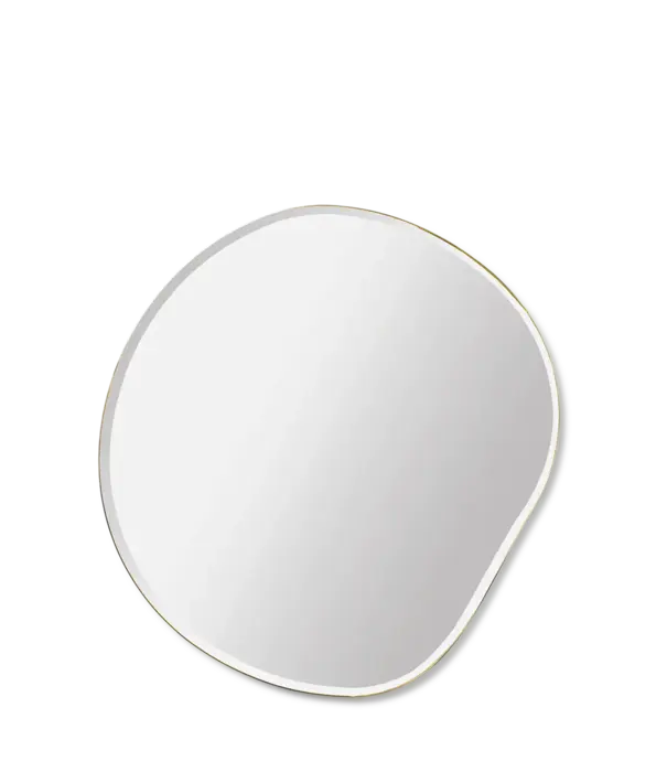 Ferm Living Miroir Pond - Petit Laiton