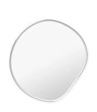 Miroir Pond - XL - Chrome