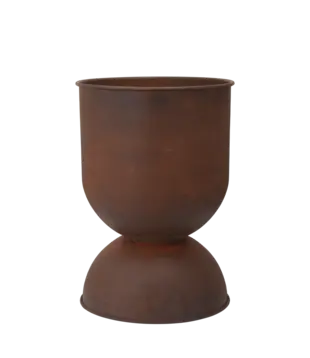 Pot Hourglass - Medium - Rouille