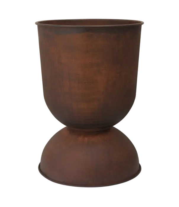 Ferm Living Pot Hourglass - Large - Rouille