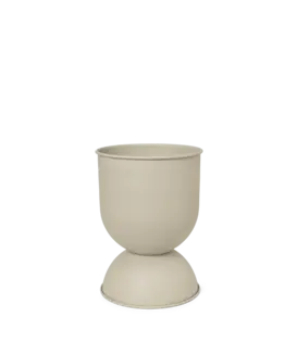 Pot Hourglass - Petit - Cashmere