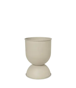 Pot Hourglass - Petit - Cashmere