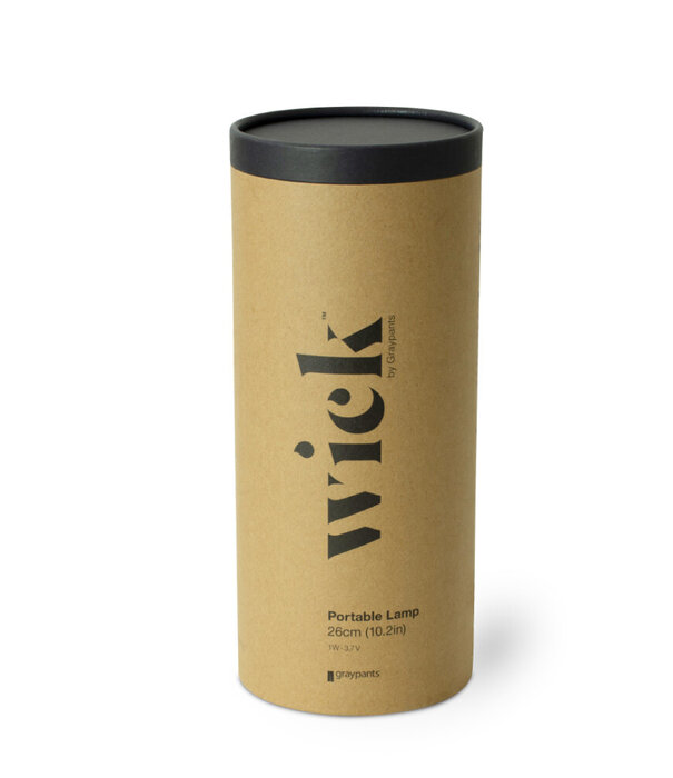 Lampe Wick - Graphite
