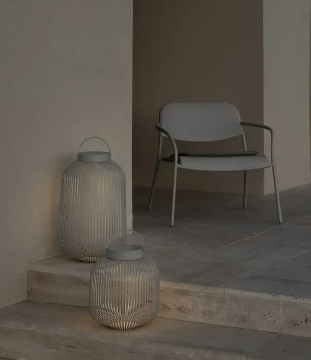 Blomus Lampe LED Lito M - Gris Foncé