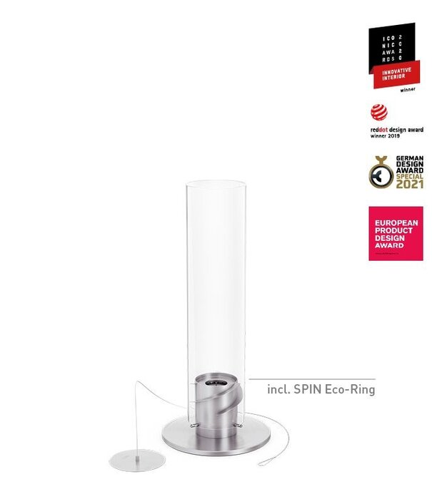 hofats Feu De Table SPIN 900 - Argent