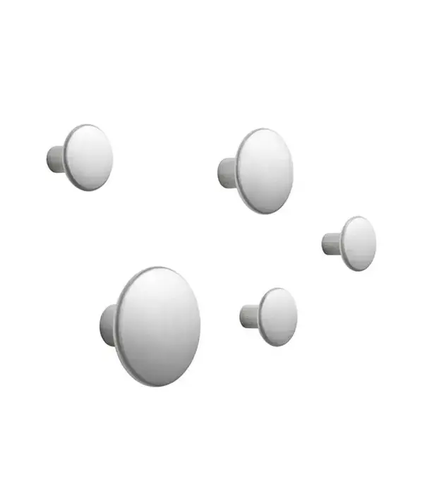 Muuto The Dots Metal Set Aluminium