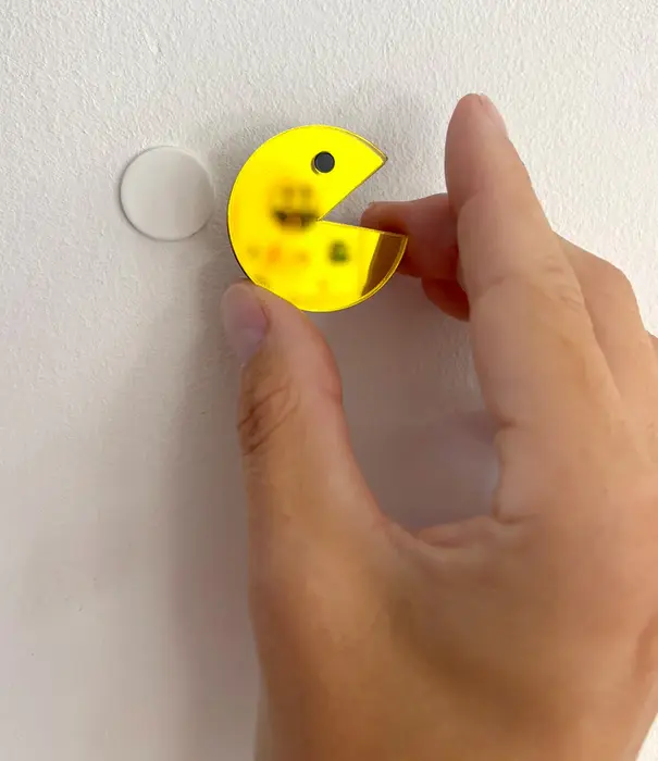 La Miséto Broche Aimant Pacman