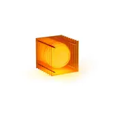 Lampe LOP - Petit Carré - Orange