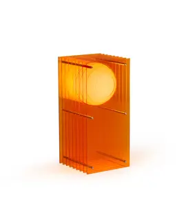 Lampe LOP - Petit Rectangle - Orange