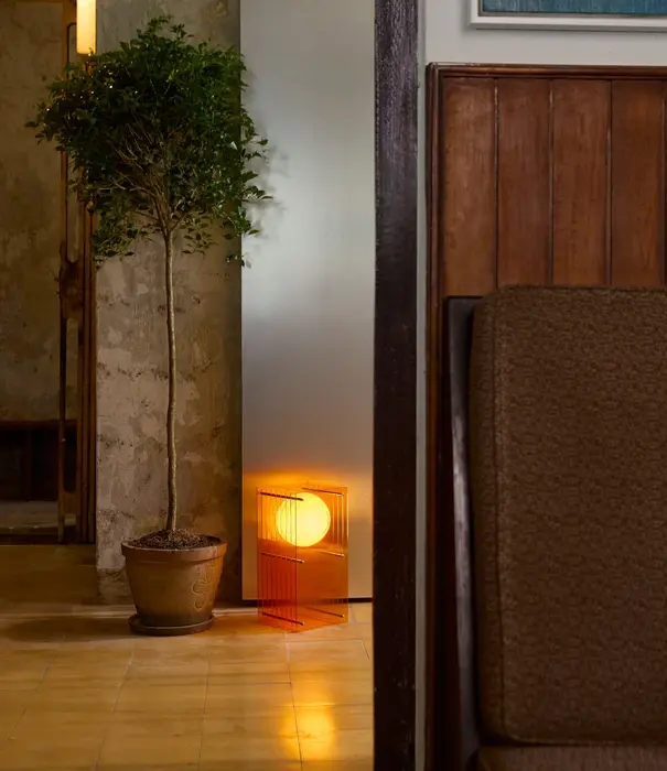 Bang Lampe LOP - Petit Rectangle - Orange