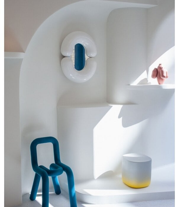 Moustache Chaise Bold Bleu Canard