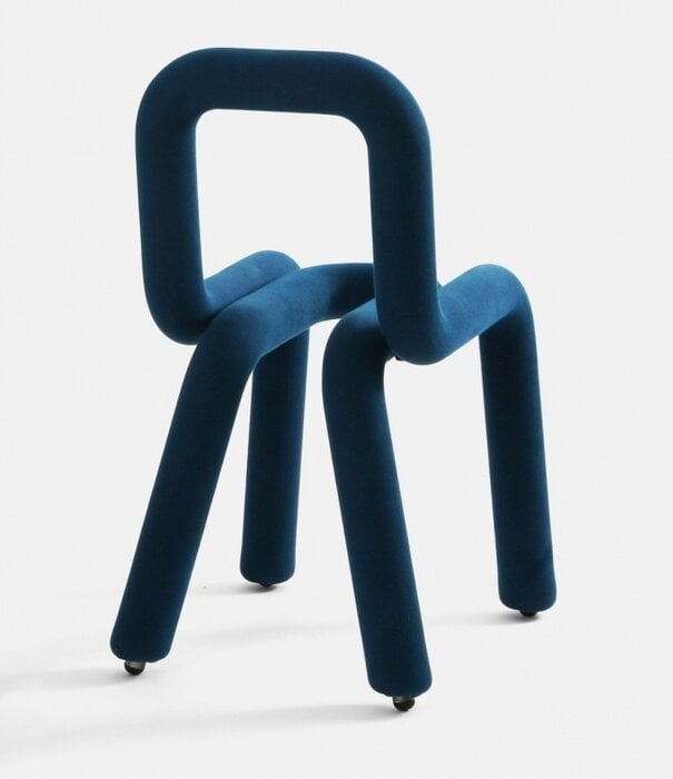 Moustache Chaise Bold Bleu Canard