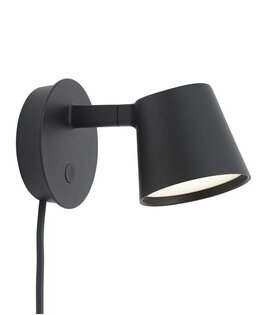 Tip Wall Lamp Black