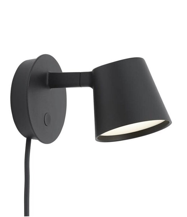 Muuto Tip Wall Lamp Black