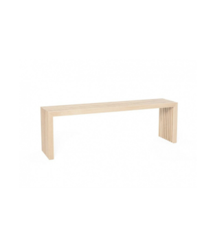 Banc Lamelle Chêne Nature HT2