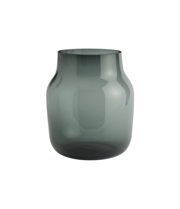 Muuto Silent Vase - Ø20 - Dark Green