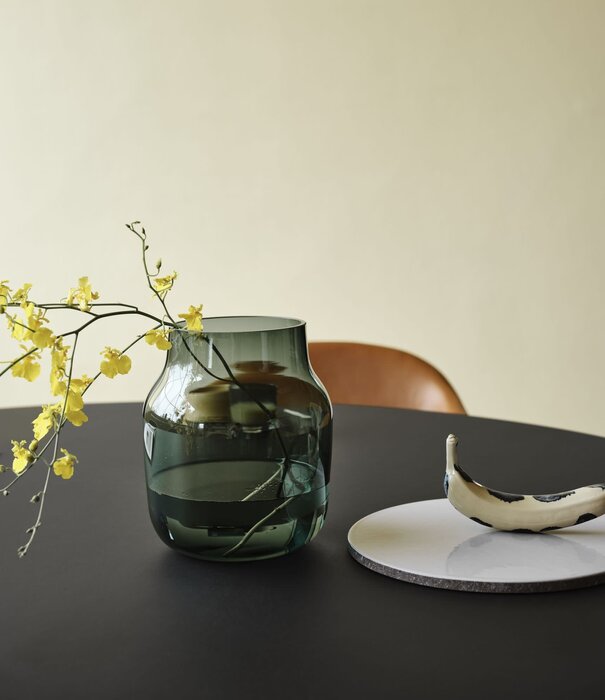 Muuto Silent Vase - Ø20 - Dark Green