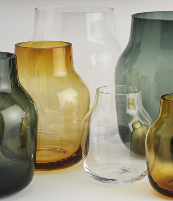 Muuto Silent Vase - Ø20 - Dark Green