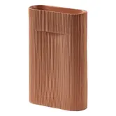 Ridge Vase Terracotta M