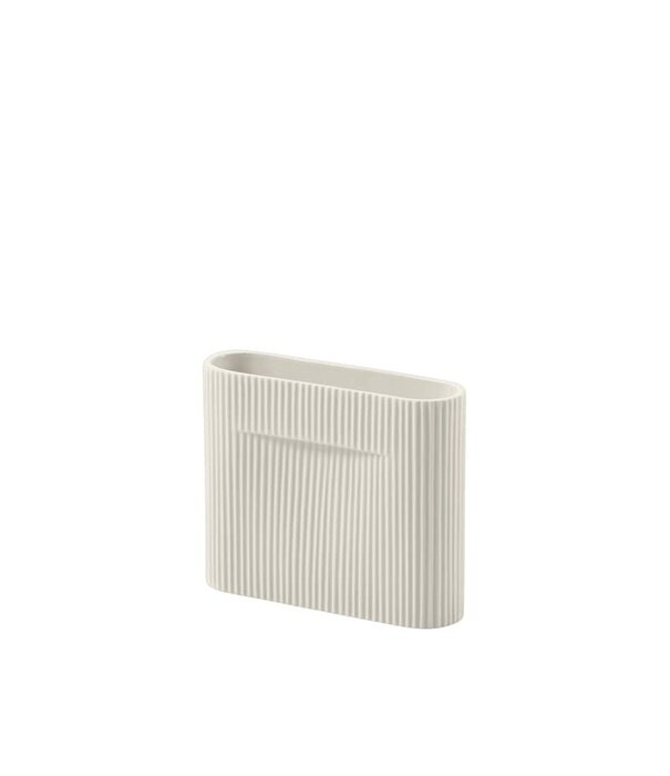 Muuto Vase Ridge - Petit - Blanc