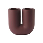 Kink Vase Deep Red