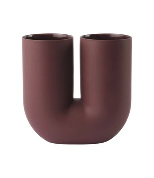 Vase Kink - Bordeaux