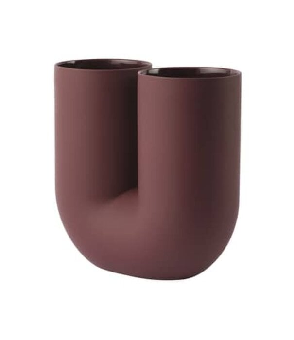 Muuto Kink Vase Deep Red