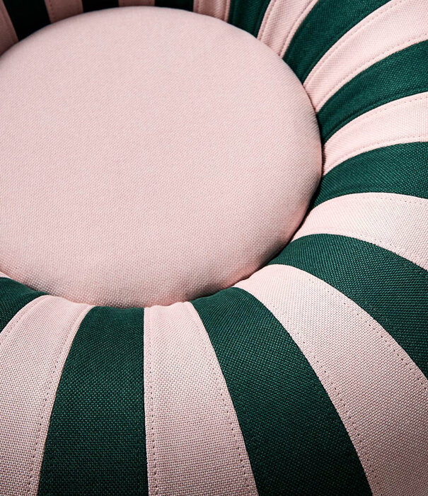 Studio About Pouf Float - Vert / Rose Ø80cm